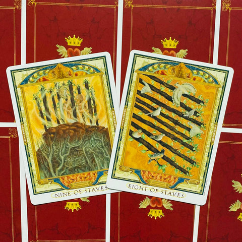 The Lover's Path Tarot Deck by Kris Waldherr 78 Cards US Games
