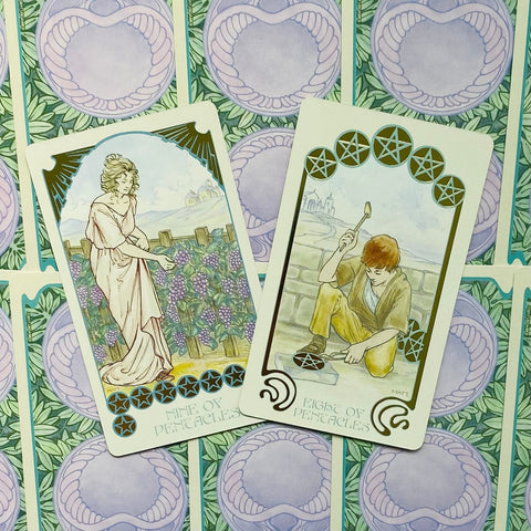 Ethereal Vision: Iluminated Tarot Card Deck Esoteric by US Games Systems