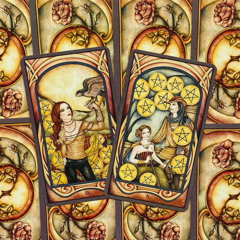 Fenestra Tarot Deck Cards Chatriya Esoteric Telling US Games Systems NEW