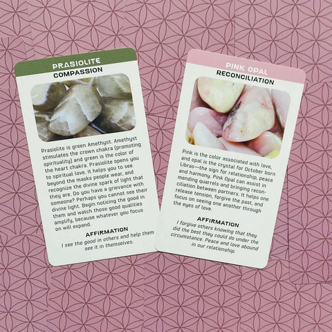 Crystal Message Cards Oracle Deck 70-Card Affirmation Guide by US Games