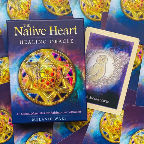 The Native Heart Healing Oracle Deck Cards Esoteric Telling Blue Angel Nhh42