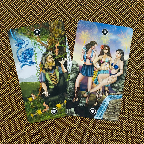Global Fusion Intuitive Tarot Deck & Guidebook by Wayne Rodney US Games