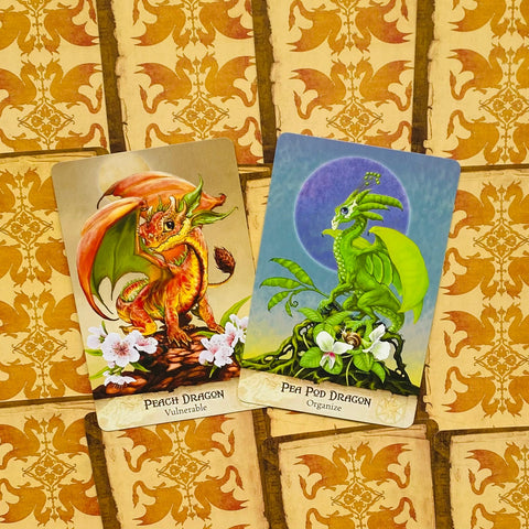Field Guide to Garden Dragons Oracle Cards Deck & Book Set US Games