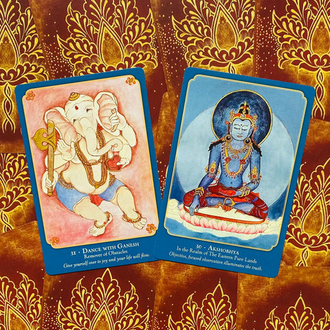 Buddha Wisdom Shakti Power Oracle Deck & Guidebook Laura Santi US Games