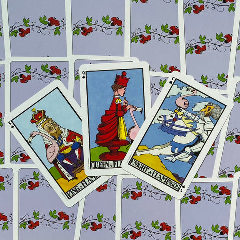 The Wonderland Tarot In A Tin Cards Deck Esoteric Telling US Games Systems With Bag