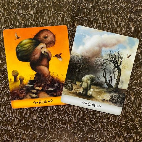 Gentle Creatures Wisdom Oracle Deck & Guidebook by Dan May US Games