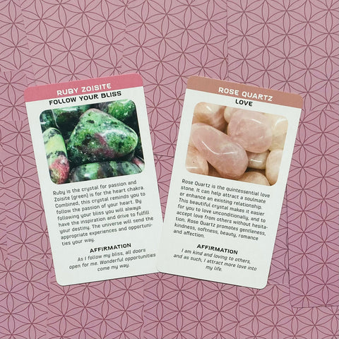 Crystal Message Cards