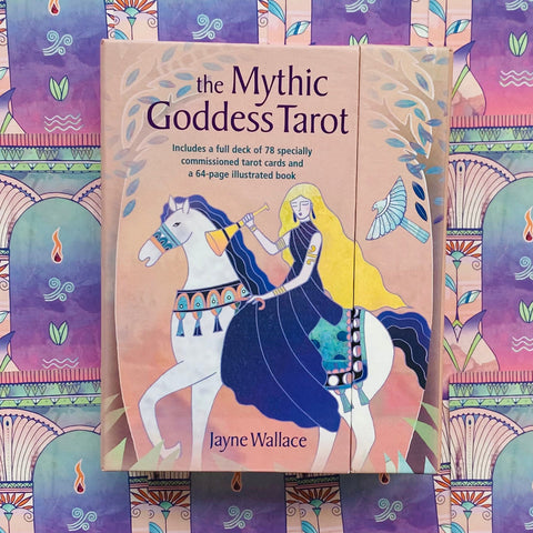 The Mythic Goddess Tarot Cards Deck & Book Cico Books Jayne Wallace Esoteric NEW