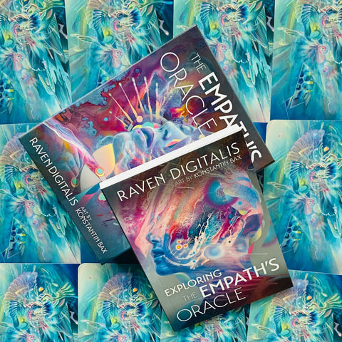 The Empaths Oracle Cards Deck Llewellyn Raven Digitalis Konstantin Bax Mind NEW