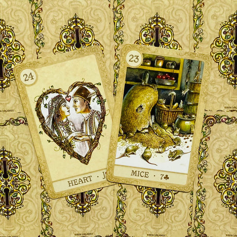 Fairy Tale Lenormand Tarot Deck by Lisa Hunt & Arwen Lynch US Games