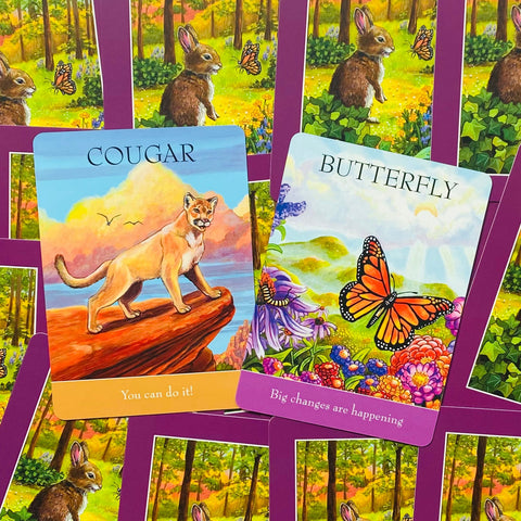 Childrens Spirit Animal Cards Deck Original Blue Angel By Dr. Steven Farmer NEW