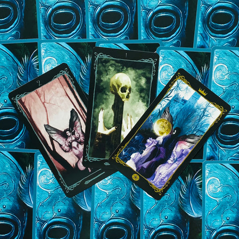 Tarot Of Dark Angels Deck Cards Russo Esoteric Fortune Telling Lo Scarabeo NEW