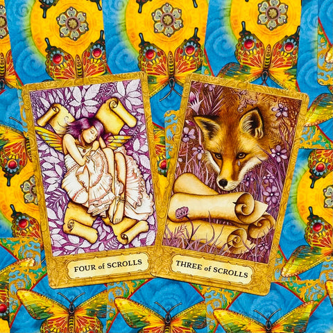 Chrysalis Tarot Cards Deck And Book Set Esoteric Telling US Games Systems Crss99