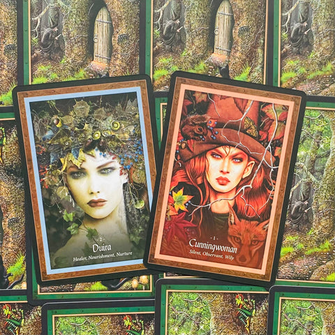 The Faery Forest Oracle Cards Deck Esoteric Telling Blue Angel NEW