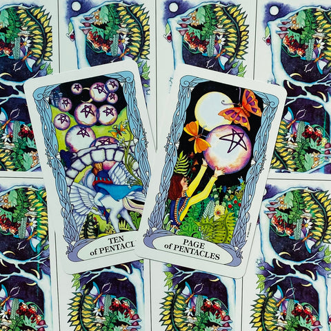 Tarot of the Moon Garden Deck 78 Cards with Guidebook by US Games