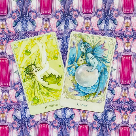 Fairy Gems Crystal Oracle Deck & Guidebook Set by US Games Systems