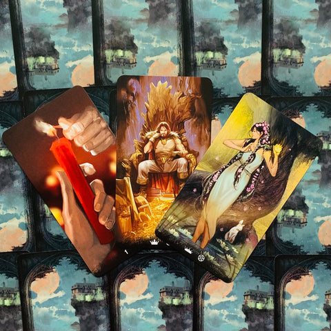 Tarot of the Haunted House 78-Card Deck by Lo Scarabeo Sasha Graham