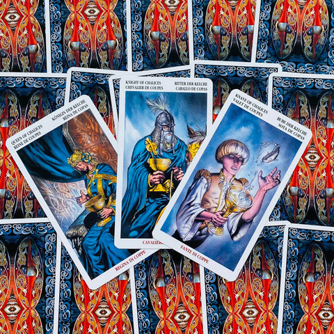 Celtic Tarot Card Deck Lo Scarabeo 78 Cards with Guidebook New