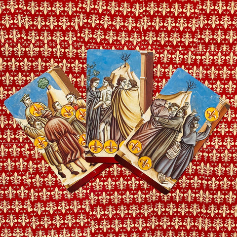 Dante Tarot Card Deck & Guidebook by Guido Zibordi Marchesi Lo Scarabeo