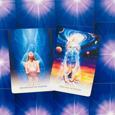Lightworker Oracle Tarot Deck by Blue Angel 44 Cards & Guidebook