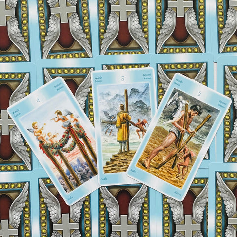 Tarot Of The Angels Deck Cards Esoteric Fortune Telling Lo Scarabeo NEW