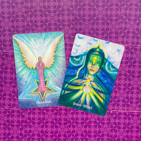 Universal Love Healing Oracle Cards Special 20Th Anniversary Edition Blue Angel