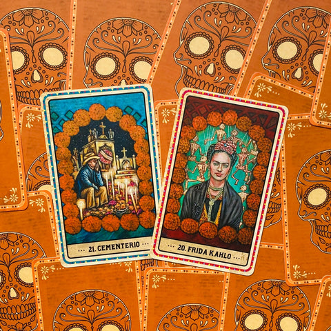 Dia De Los Muertos Oracle Deck 44 Cards & Guidebook by Kelly Sullivan Walden