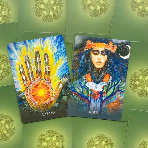 Sacred Earth Oracle Cards Deck Unity Revision Revolution Blue Angel Esoteric NEW
