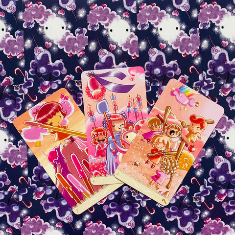 Happy Tarot 78-Card Deck by Lo Scarabeo with Guidebook for Divination