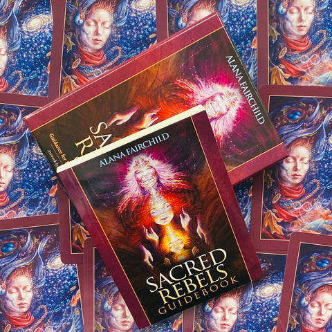 Sacred Rebels Oracle Cards Deck by Alana Fairchild Blue Angel 45 Cards