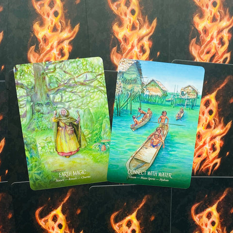 Ancestor Spirit Oracle Card Deck with Guidebook by Blue Angel