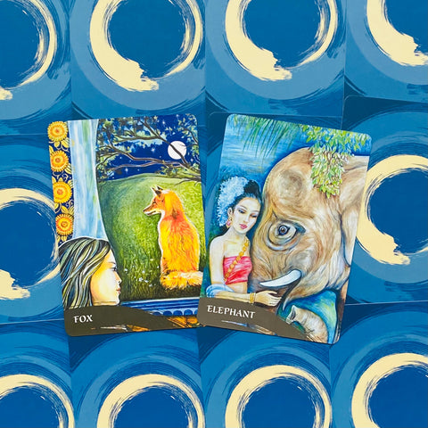 The Zen Of Animals Oracle Cards Natural Wisdom Pamela Matthews Blue Angel Zen36