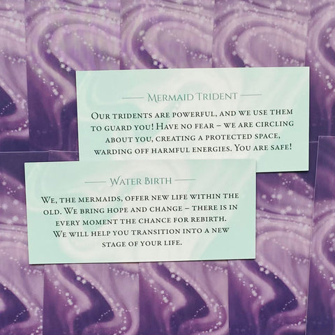 Magickal Messages From The Mermaid Inspiration Cards Deck Blue Angel NEW