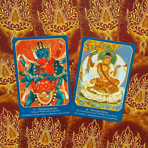 Buddha Wisdom, Shakti Power Cards By Laura Santi Telling US Games Systems NEW