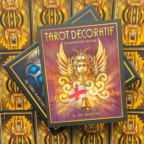 Tarot Decoratif Cards Deck And Book Set US Games Systems Marchetti Esoteric NEW