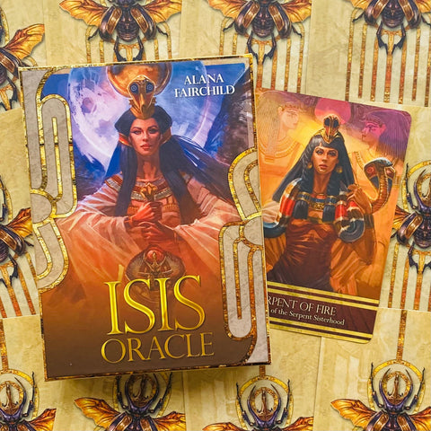 Isis Oracle Cards Deck Alana Fairchild Esoteric Telling Blue Angel NEW