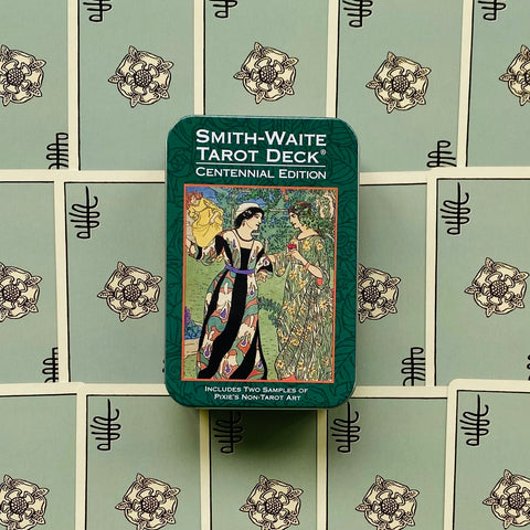 Smith Waite Centennial Deck Cards Tin Box Esoteric US Games Systems NEW