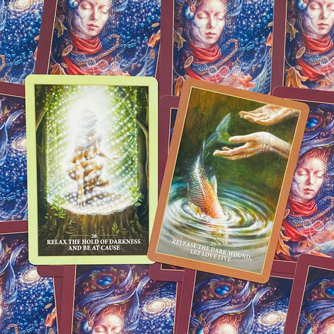Sacred Rebels Oracle Cards Deck by Alana Fairchild Blue Angel 45 Cards