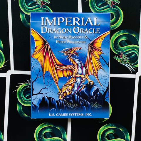 Imperial Dragon Oracle Deck Cards Esoteric Telling US Games Systems NEW