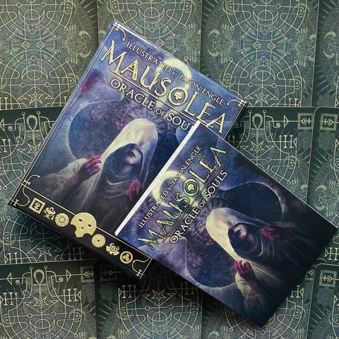 Mausolea: Oracle Of Souls Deck Cards Esoteric Jason Engle Lo Scarabeo Or35