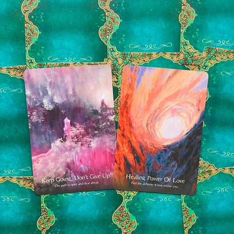Great Eastern Oracle Cards Deck by Rassouli Blue Angel 44 Card Set