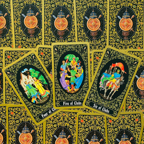 Russian Tarot of St. Petersburg 78-Card Deck by Yury Shakov US Games
