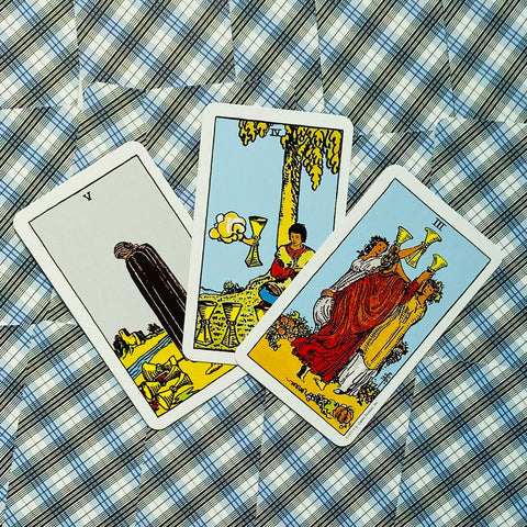 Miniature Rider-Waite Tarot Deck 78 Cards US Games English Guidebook