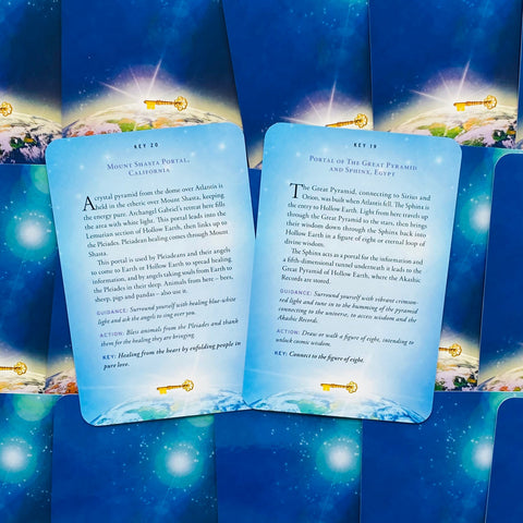 The Keys To The Universe Cards Findhorn Press Diana Cooper Kathy Crosswell With Bag