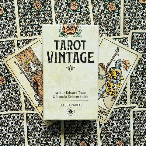 Tarot Vintage Cards Deck Pamela Smith Arthur Lo Scarabeo Esoteric Fortune NEW