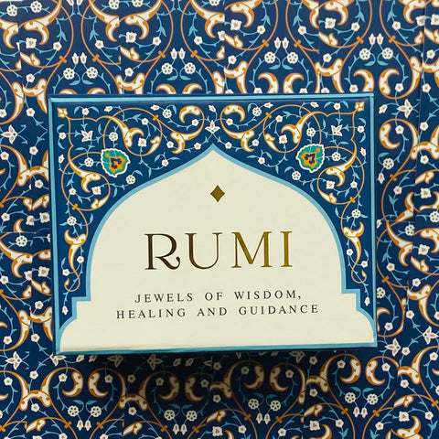 Rumi Jewels Of Wisdom Healing And Guidance Insight Cards Deck Blue Angel NEW