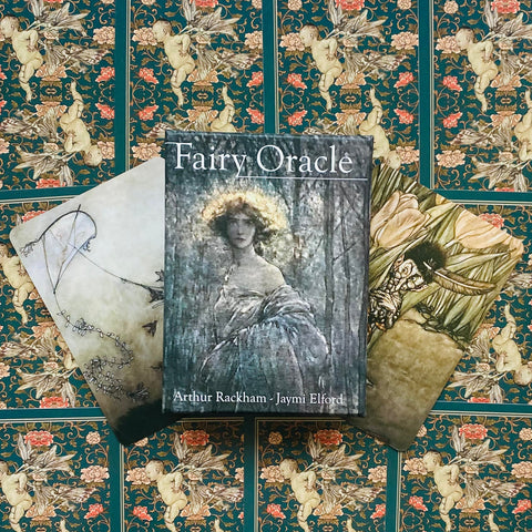 Fairy Oracle Cards Deck Arthur Rackham Lo Scarabeo NEW