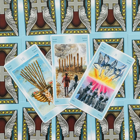 Tarot Of The Angels Deck Cards Esoteric Fortune Telling Lo Scarabeo NEW