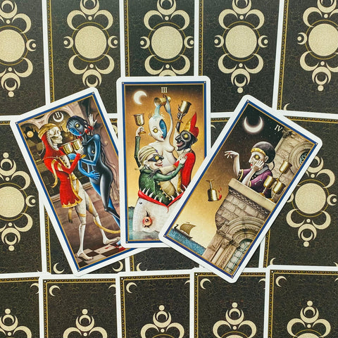 Deviant Moon Premier Edition Tarot Cards Deck Esoteric Telling US Games Dmbn78