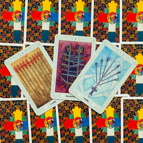 Aleister Crowley Thoth Tarot Pocket Swiss Deck Cards US Games Systems NEW